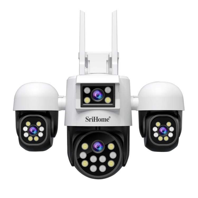 SriHome SH069 8MP 3X Digital Zoom HD Quad-lens Security Camera SriHome SH069 8MP 3X Digital Zoom HD Quad-lens Security Camera